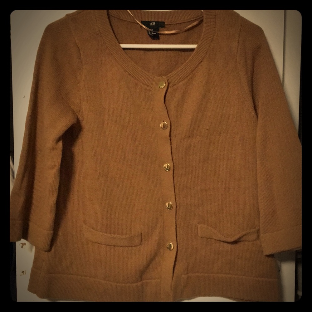 Tan Cardigan